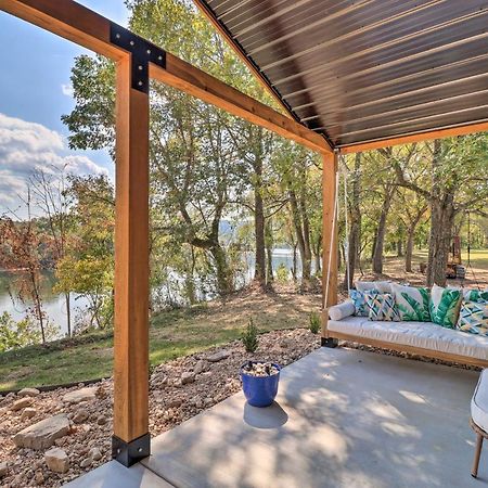 Modern Norfork House With Patio On White River! Extérieur photo